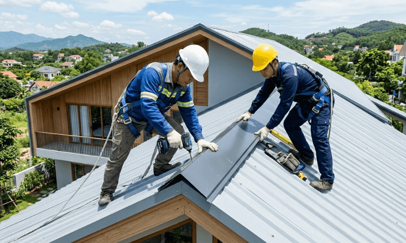 Giải pháp chạy nẹp mái tôn Thủ Đức, TP.HCM giúp mái nhà bền và chống thấm tốt
