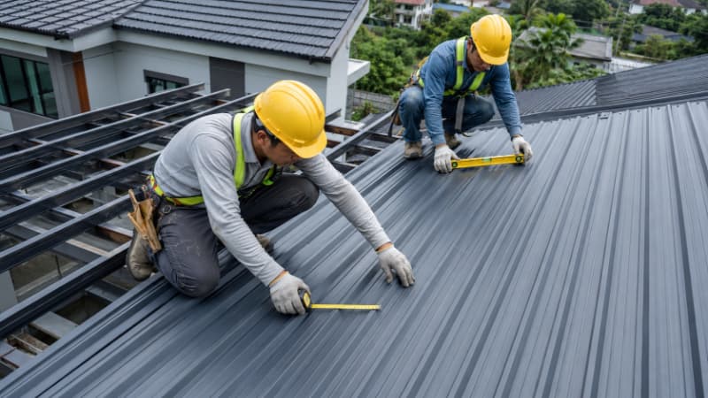 Tiêu chuẩn thi công và nghiệm thu lợp mái tôn theo từng hạng mục