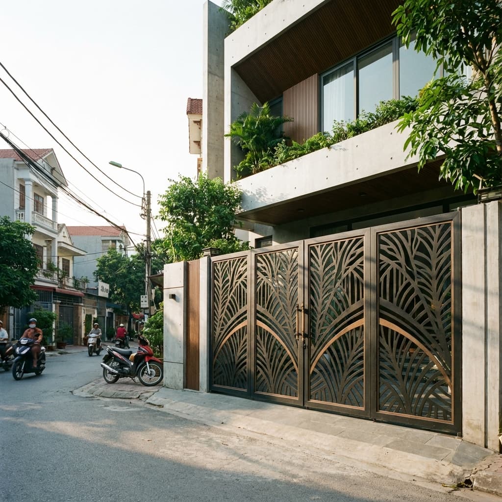 Top 10 mẫu cửa sắt CNC đẹp và sang trọng năm 2025